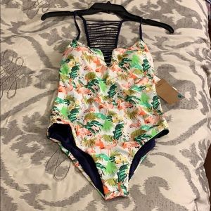 Sperry Flamingo bathing suit
